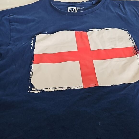 British Flag Unisex Short Sleeves T-Shirt Medium Blue, Red & White - Picture 13 of 16